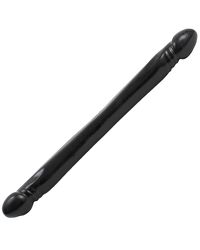 Dildo Double Header schwarz 45,7 x 4 cm