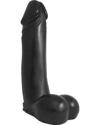 Domestic Partner The Invincible Dildo schwarz 33 x 8 cm