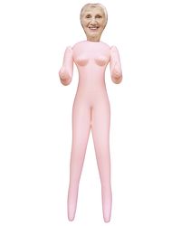 Gummipuppe horny GILF