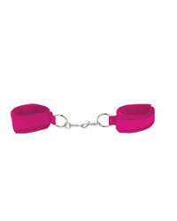 Handschellen Klett pink