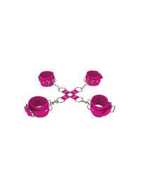 Handschellen Voll im Griff pink