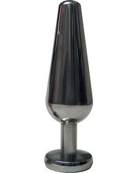 Mister B Stainless Edelstahl Analplug 14,5 x 4,5 cm