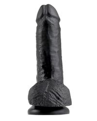 Realistischer Dildo Jones mit Hoden schwarz - vergleichen und g&uuml;nstig kaufen