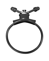 Adjustable Cockring: Penisring, schwarz