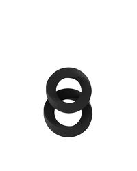 Penisring Set Twist schwarz