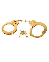 Premium Handschellen gold