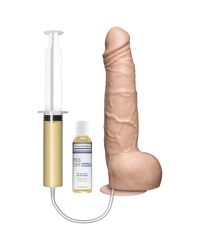 Realistischer Dildo Spritzer vanille 26 x 5 cm