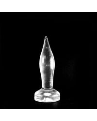 Analplug Kerzenflamme transparent 13 x 6 cm - vergleichen und g&uuml;nstig kaufen