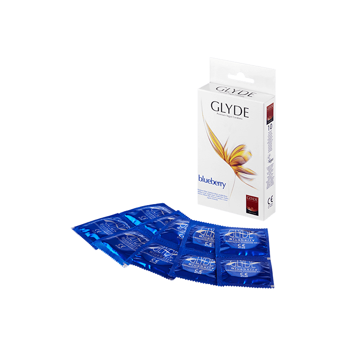 Glyde Blueberry 10 Kondome - vergleichen und g&uuml;nstig kaufen