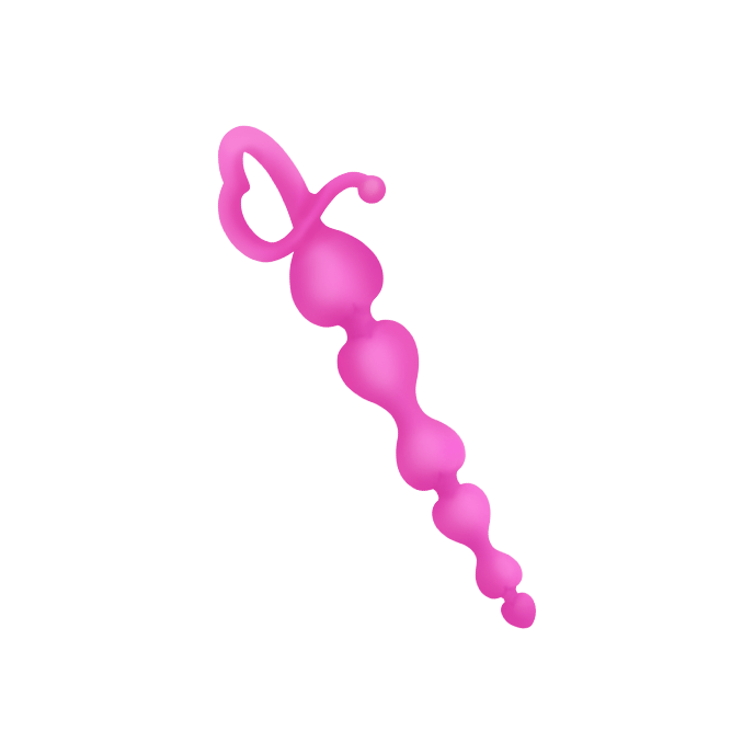 Herz-Analkette aus Silikon, 18cm - vergleichen und günstig kaufen