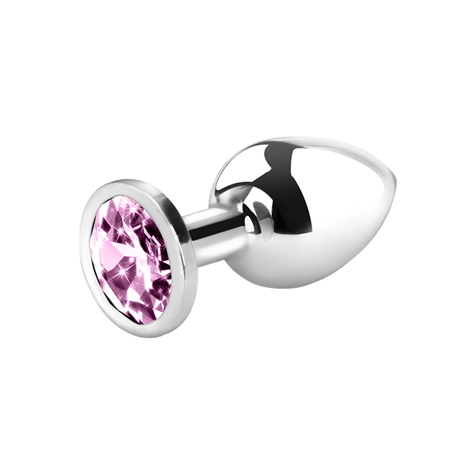 Metall-Analplug mit Kristall, 8cm - vergleichen und günstig kaufen