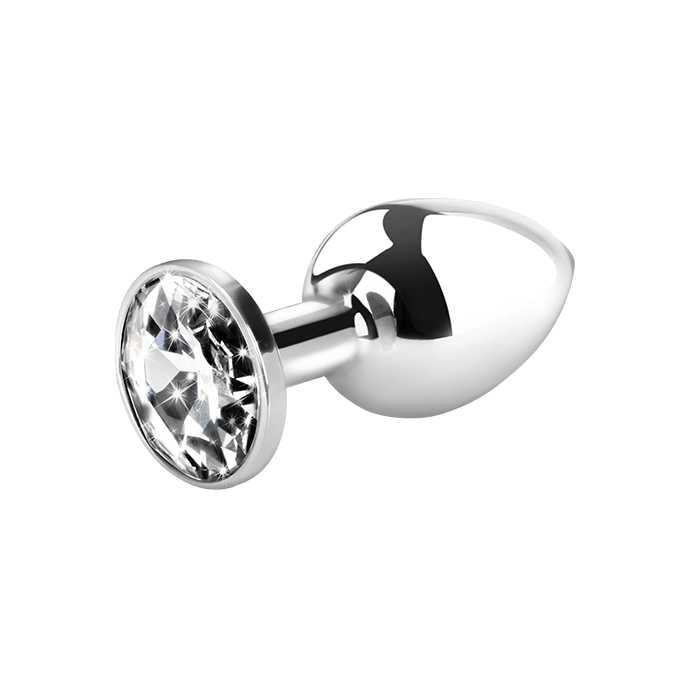 Metall-Analplug mit Kristall, 7,5cm - vergleichen und g&uuml;nstig kaufen