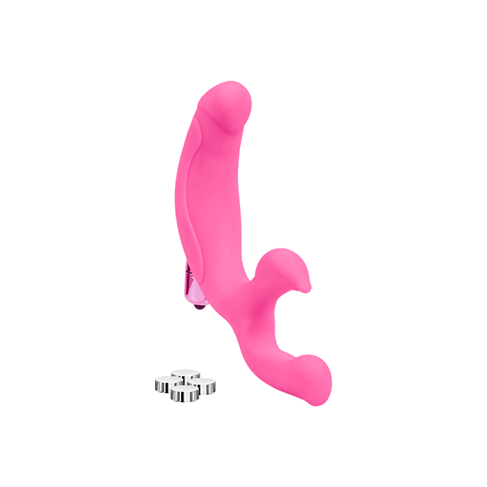 Dreifach-Vibrator aus Silikon, 20cm - vergleichen und günstig kaufen Dreifach-Vibrator aus Silikon, 20cm - vergleichen und günstig kaufen