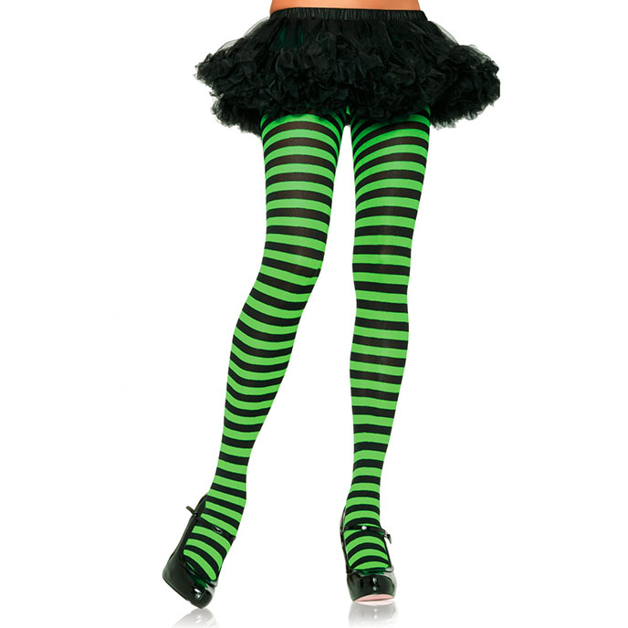 Leg Avenue Blickdichte Ringel-Strumpfhose - vergleichen und g&uuml;nstig kaufen