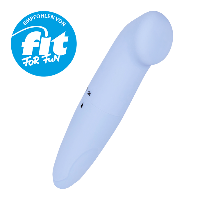 Kräftiger Vibrator mit abgeflachter Spitze, 12cm - vergleichen und günstig kaufen