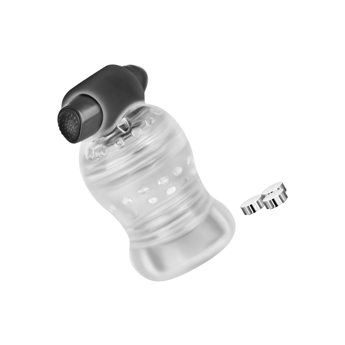 Vibrierender Masturbator mit Struktur, 10cm - vergleichen und g&uuml;nstig kaufen