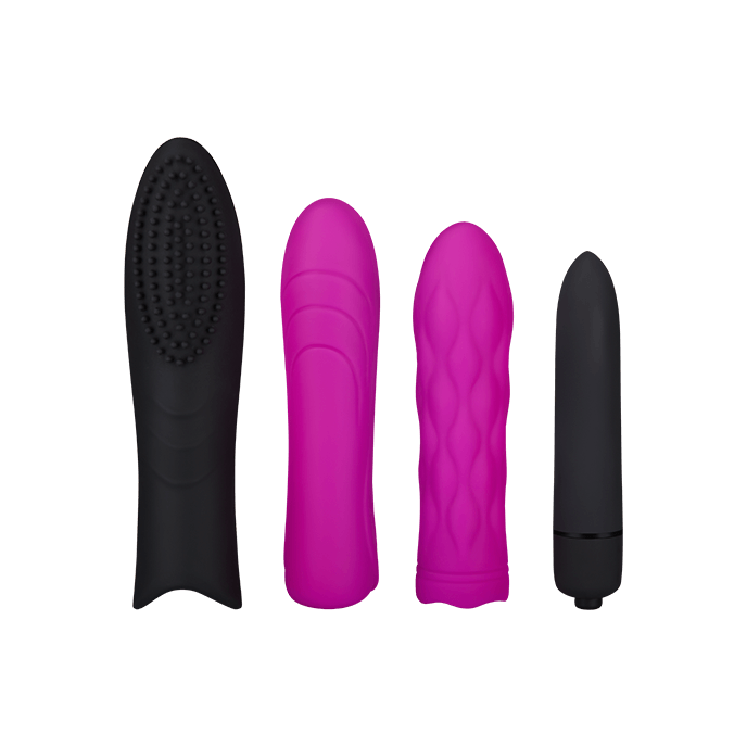 Evolved 'Pleasure Sleeve Trio With Bullet', 4 Teile, 12 cm - vergleichen und günstig kaufen