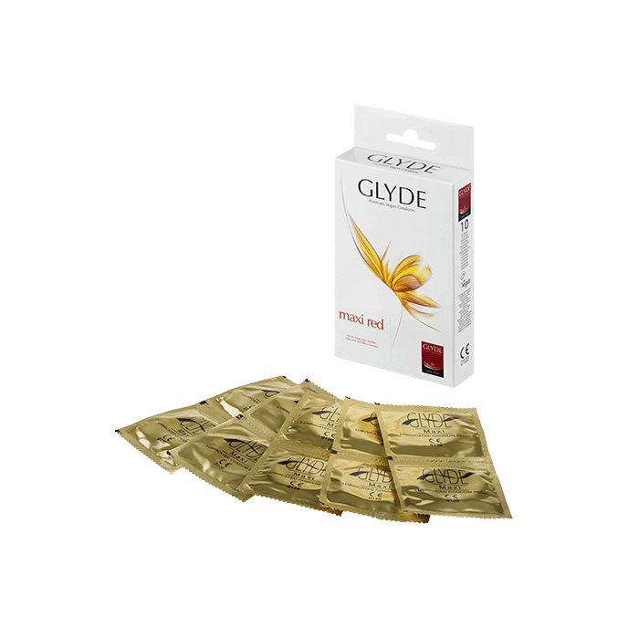 Glyde Maxi Red 10 Kondome - vergleichen und g&uuml;nstig kaufen