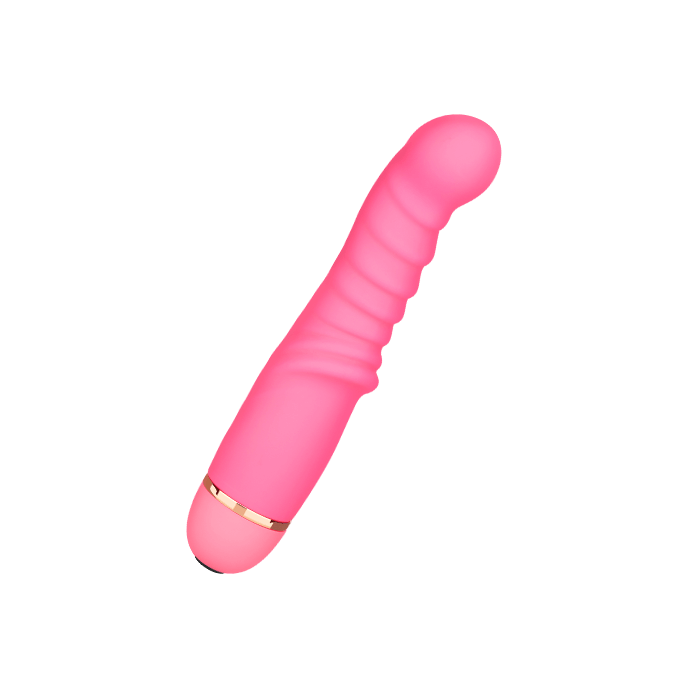 Gerippter G-Punkt-Vibrator aus Silikon, 17cm - vergleichen und g&uuml;nstig kaufen