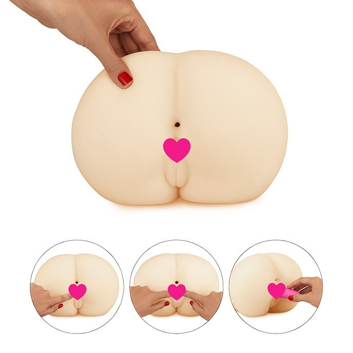 Masturbator mit 2 Öffnungen, 14,5cm - vergleichen und g&uuml;nstig kaufen