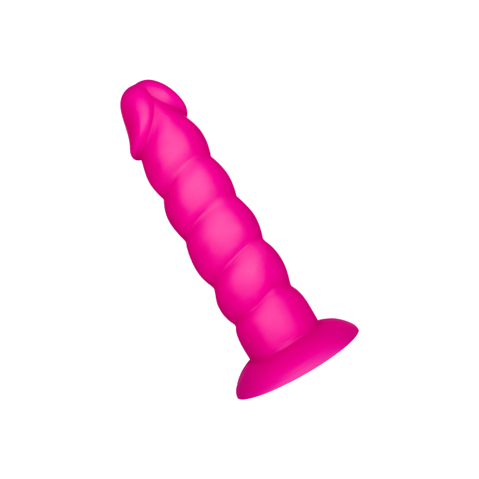 Strukturierter Dildo aus Silikon, 17cm - vergleichen und g&uuml;nstig kaufen