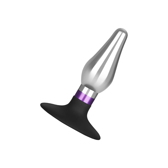 Edelstahl-Analplug mit Silikonbasis, 11 cm - vergleichen und günstig kaufen