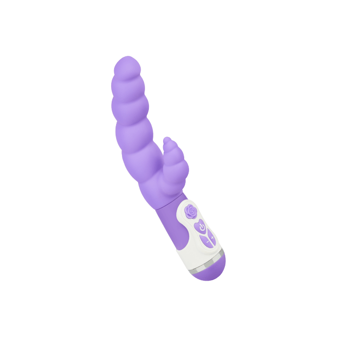 Silikon-Vibrator mit Struktur, 24cm - vergleichen und g&uuml;nstig kaufen