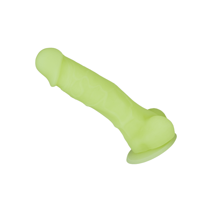 Fluoreszierender Naturdildo, 17cm - vergleichen und g&uuml;nstig kaufen