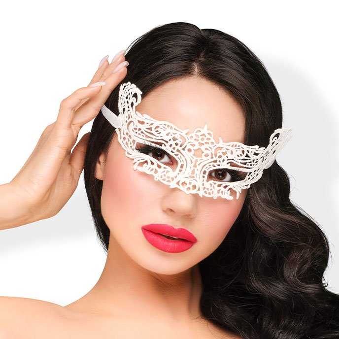 EIS Venezianische Maske in weiß - vergleichen und günstig kaufen