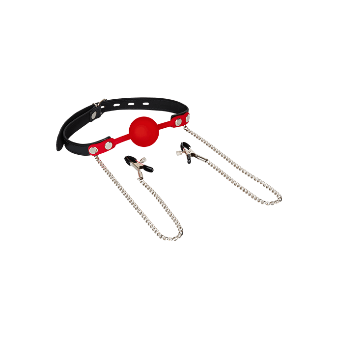 Ballknebel mit Nippelklemmen - vergleichen und g&uuml;nstig kaufen