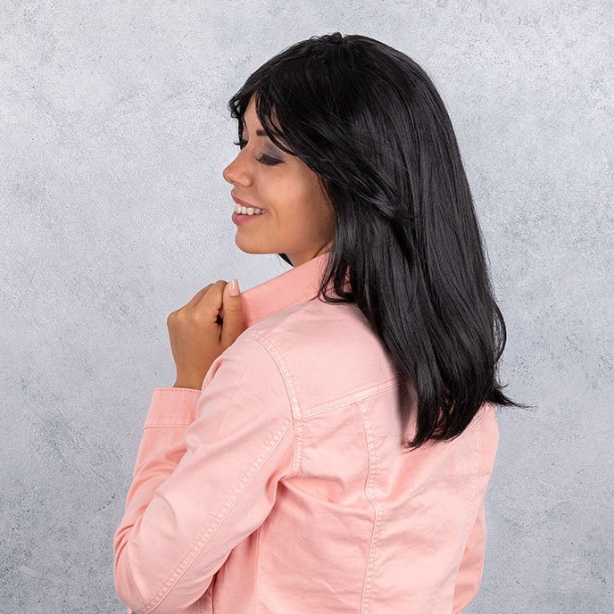 Strenge Langhaarperücke, schwarz - vergleichen und günstig kaufen Strenge Langhaarperücke, schwarz - vergleichen und günstig kaufen