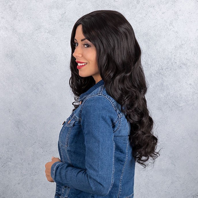 Gelockte Langhaarperücke, braun - vergleichen und g&uuml;nstig kaufen