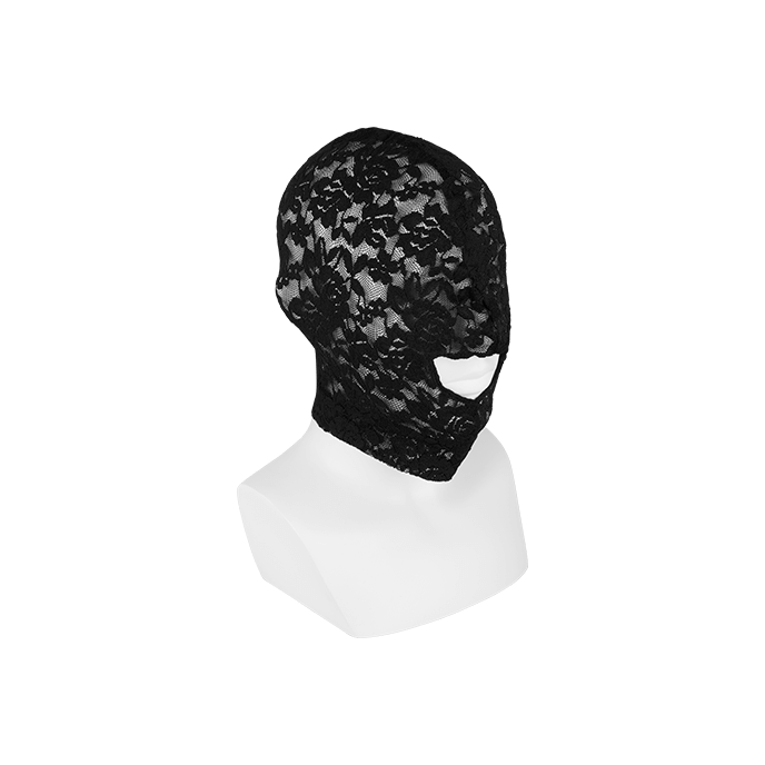 Scandal Lace Hood: Spitzen-Kopfmaske, schwarz - vergleichen und günstig kaufen Scandal Lace Hood: Spitzen-Kopfmaske, schwarz - vergleichen und günstig kaufen