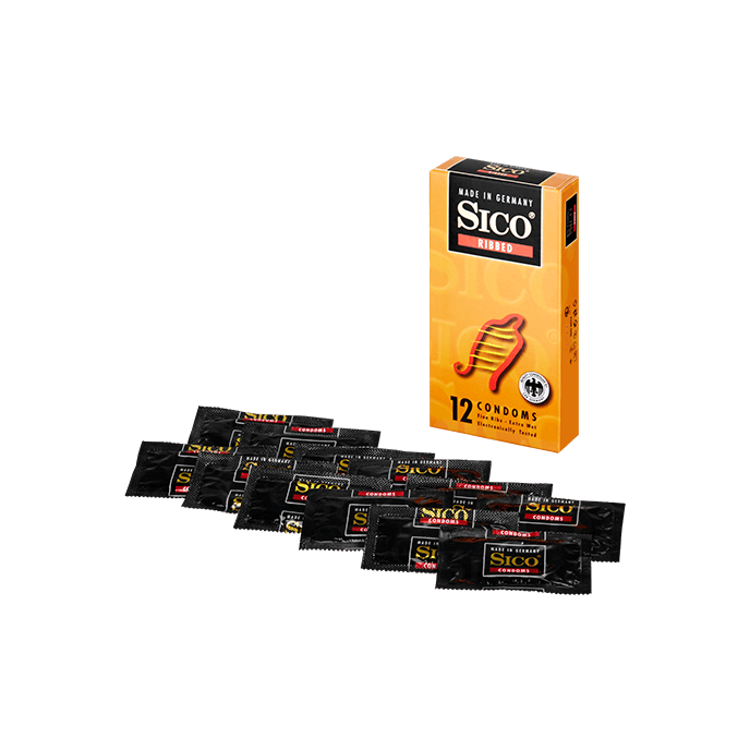 Sico Ribbed (12 Kondome) - vergleichen und g&uuml;nstig kaufen