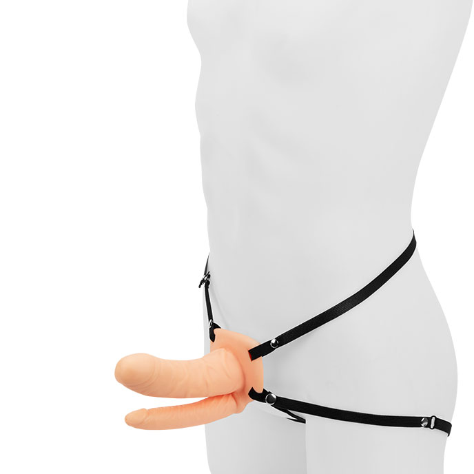 Everlasting Duet: Doppel-Strap-On hohl, haut - vergleichen und günstig kaufen Everlasting Duet: Doppel-Strap-On hohl, haut - vergleichen und günstig kaufen