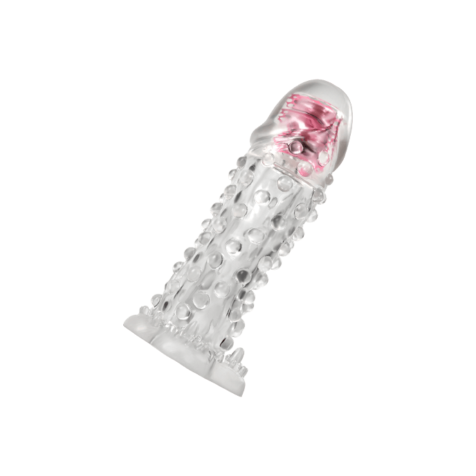 Crazy Bull Brave Man 2: Vibro-Penishülle, transparent - vergleichen und g&uuml;nstig kaufen