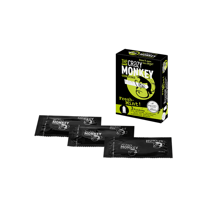 The Crazy Monkey 'Fresh-Mint', 52 mm, 3 Stück - vergleichen und g&uuml;nstig kaufen