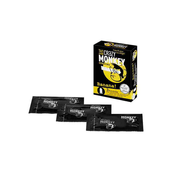 The Crazy Monkey 'Banana', 52 mm, 3 Stück - vergleichen und günstig kaufen The Crazy Monkey 'Banana', 52 mm, 3 Stück - vergleichen und günstig kaufen