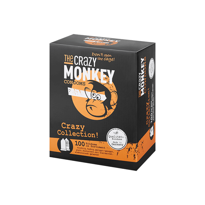 The Crazy Monkey Crazy Condoms Collection 100er Pack - vergleichen und günstig kaufen The Crazy Monkey Crazy Condoms Collection 100er Pack - vergleichen und günstig kaufen