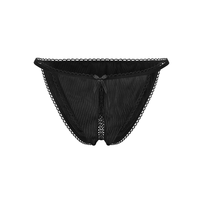 Offener Spitzenslip mit Schleifchen - vergleichen und günstig kaufen Offener Spitzenslip mit Schleifchen - vergleichen und günstig kaufen