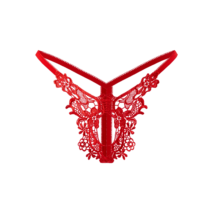 Rimba String mit Schmetterlings-Stickerei - vergleichen und g&uuml;nstig kaufen