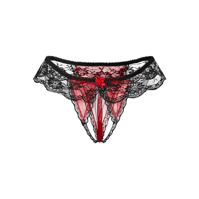 Rimba Verführerischer Ouvert-Slip mit Rüschen - vergleichen und g&uuml;nstig kaufen