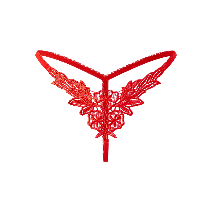 Rimba Sinnlicher String mit Blütenmuster - vergleichen und günstig kaufen Rimba Sinnlicher String mit Blütenmuster - vergleichen und günstig kaufen