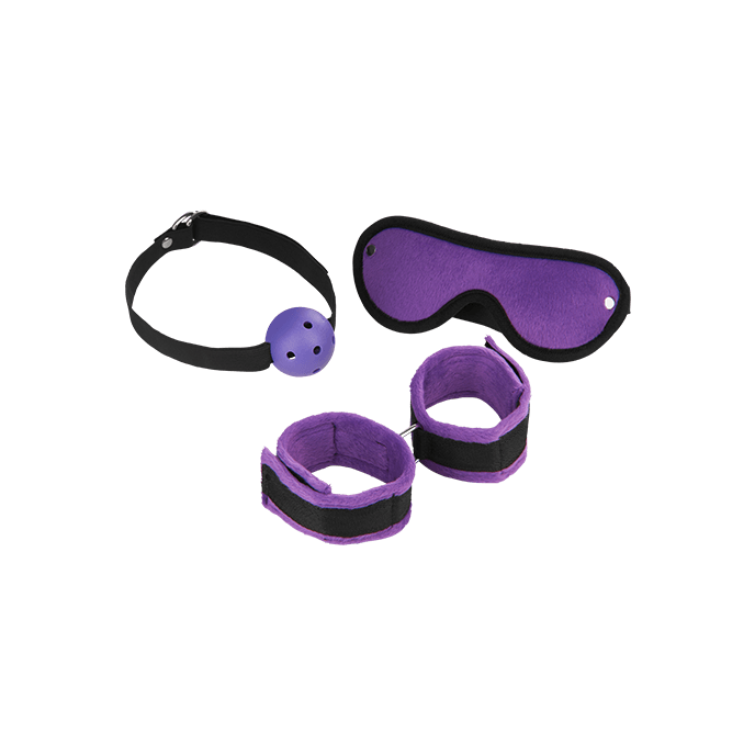 Bondage-Set mit Ballknebel, 3Teile - vergleichen und g&uuml;nstig kaufen