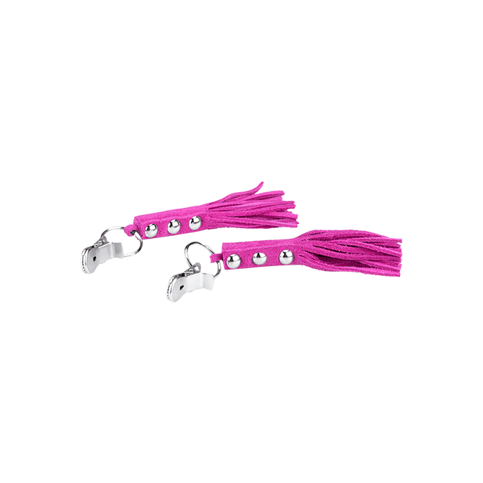 Nippelklemmen mit Leder-Quasten - vergleichen und g&uuml;nstig kaufen