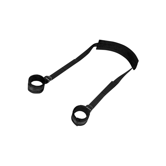 Soft Enhancer Set: Körperfessel mit Fußfesseln, schwarz - vergleichen und g&uuml;nstig kaufen