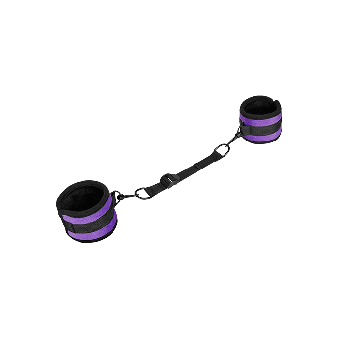 Fußfesseln, schwarz/lila - vergleichen und g&uuml;nstig kaufen