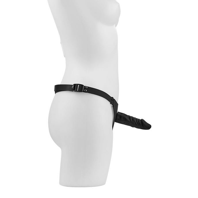 Silikon-Strap-On mit Dildo (12cm), schwarz - vergleichen und günstig kaufen Silikon-Strap-On mit Dildo (12cm), schwarz - vergleichen und günstig kaufen