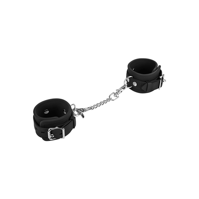 Silikon-Fesseln (verschließbar), schwarz - vergleichen und g&uuml;nstig kaufen
