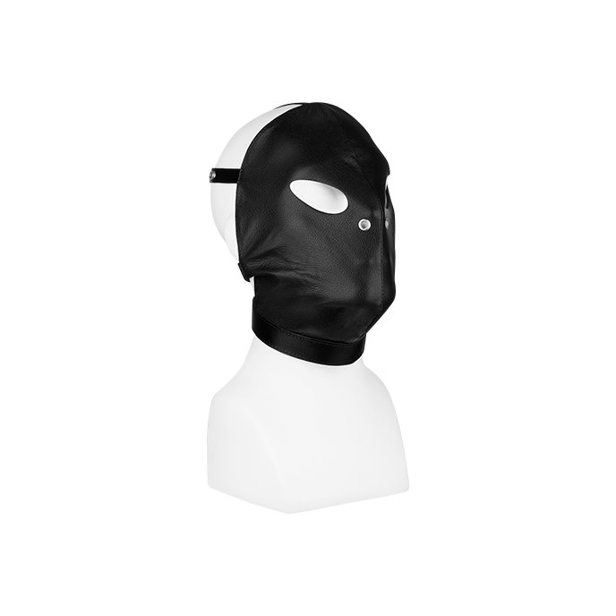Leder-Kopfmaske mit Schnallen, schwarz - vergleichen und günstig kaufen Leder-Kopfmaske mit Schnallen, schwarz - vergleichen und günstig kaufen